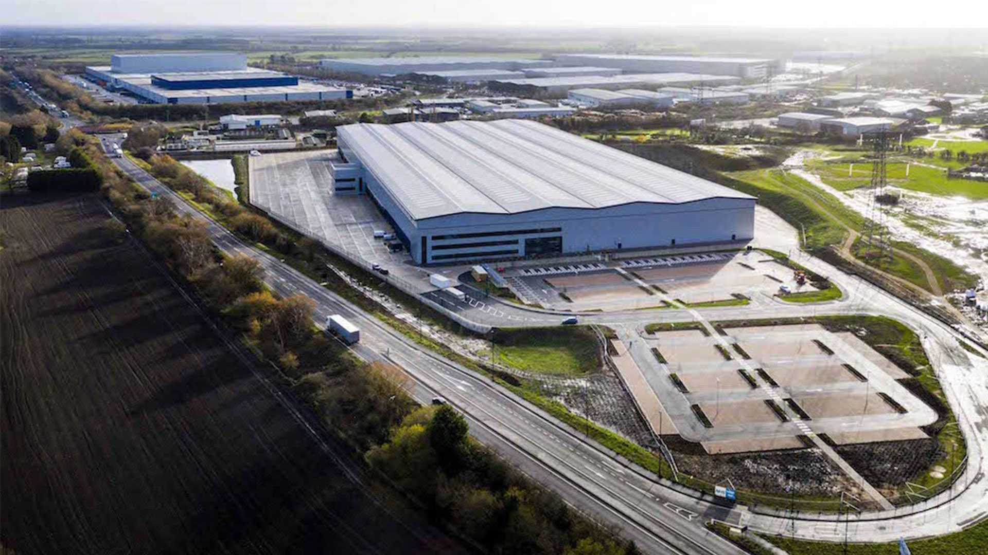 Baynham Meikle Armthorpe Doncaster aerial view