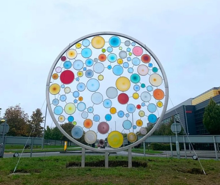 Baynham Meikle Fermi Oxford art piece