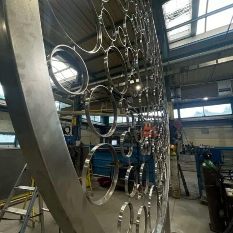 Baynham Meikle Fermi Oxford art piece