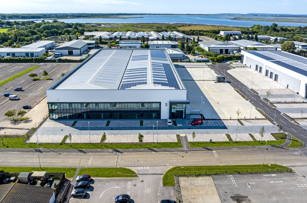 Baynham Meikle Langstone Park aerial view