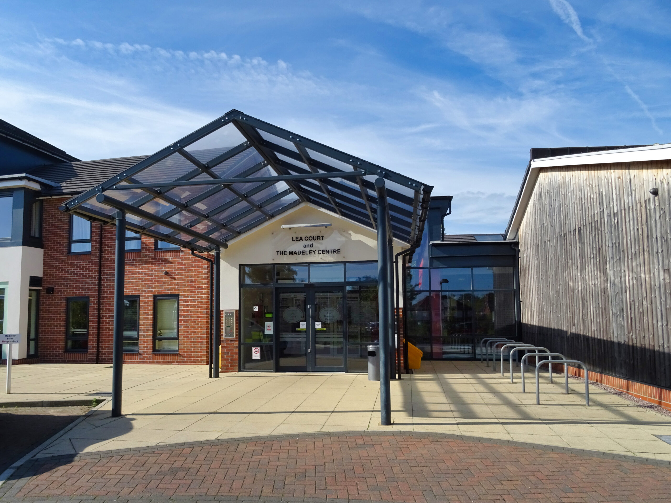 Baynham Meikle Madeley staffordshire entrance