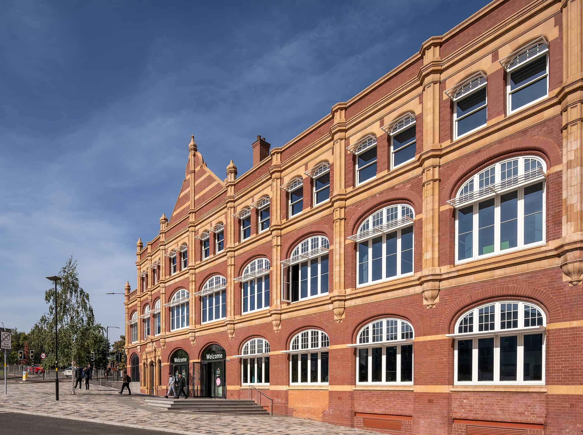 Baynham Meikle Steamhouse Birmingham University entrance